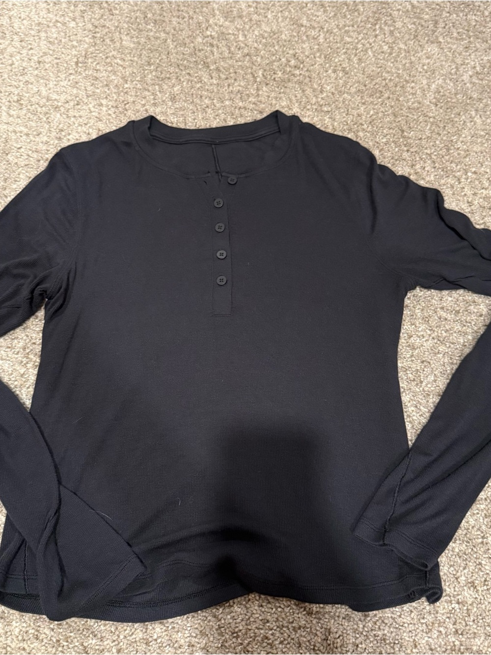 Lululemon Hold Tight Henley Long Sleeve